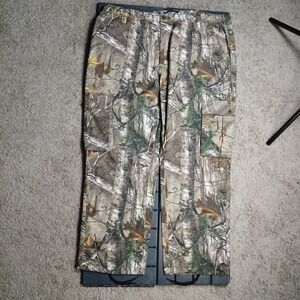 Realtree Men's Camo Cargo Pants XXL (44-46)‎ Pockets Excape Hunting NEW PB80